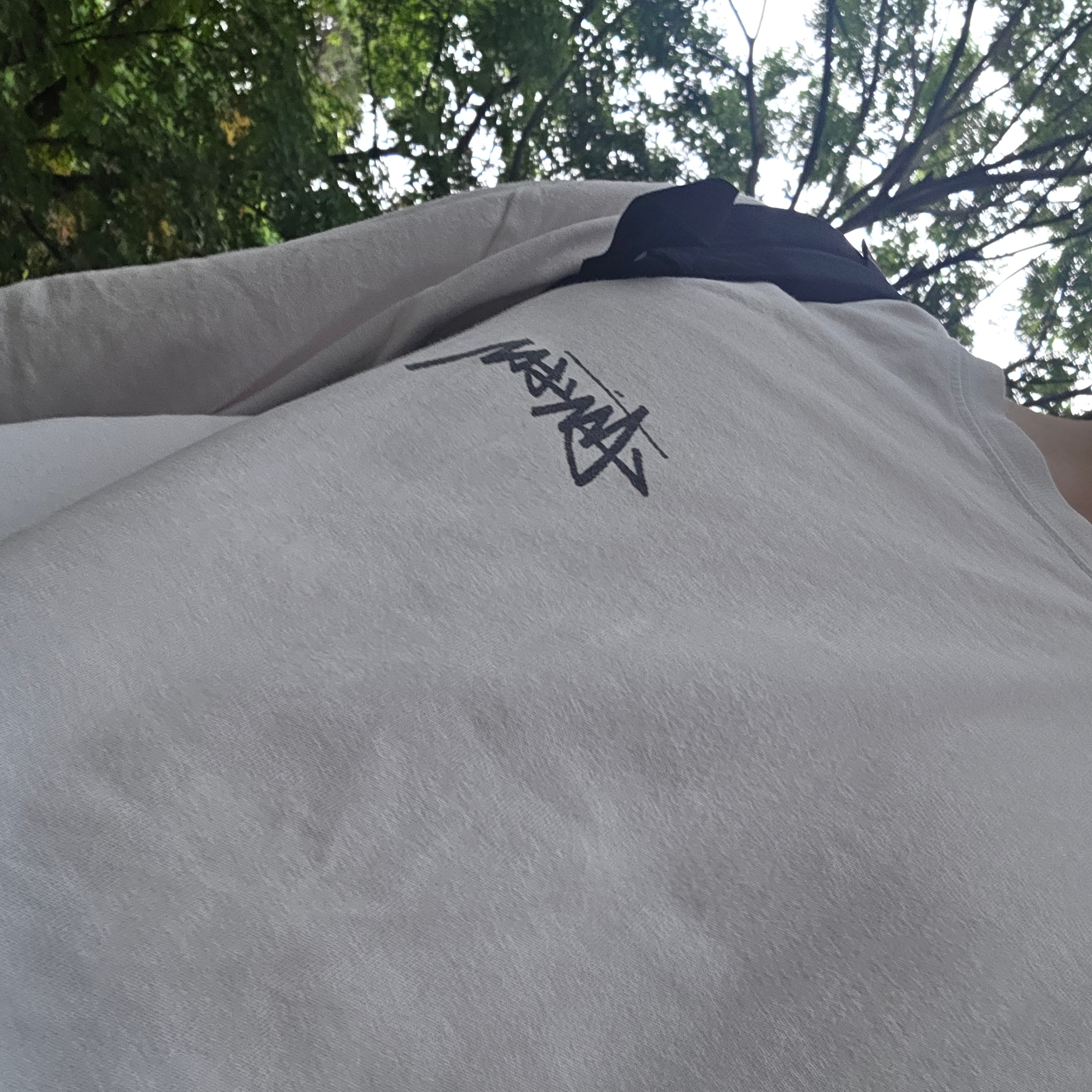Stussy Withered Flower T-Shirt White 착용 스타일