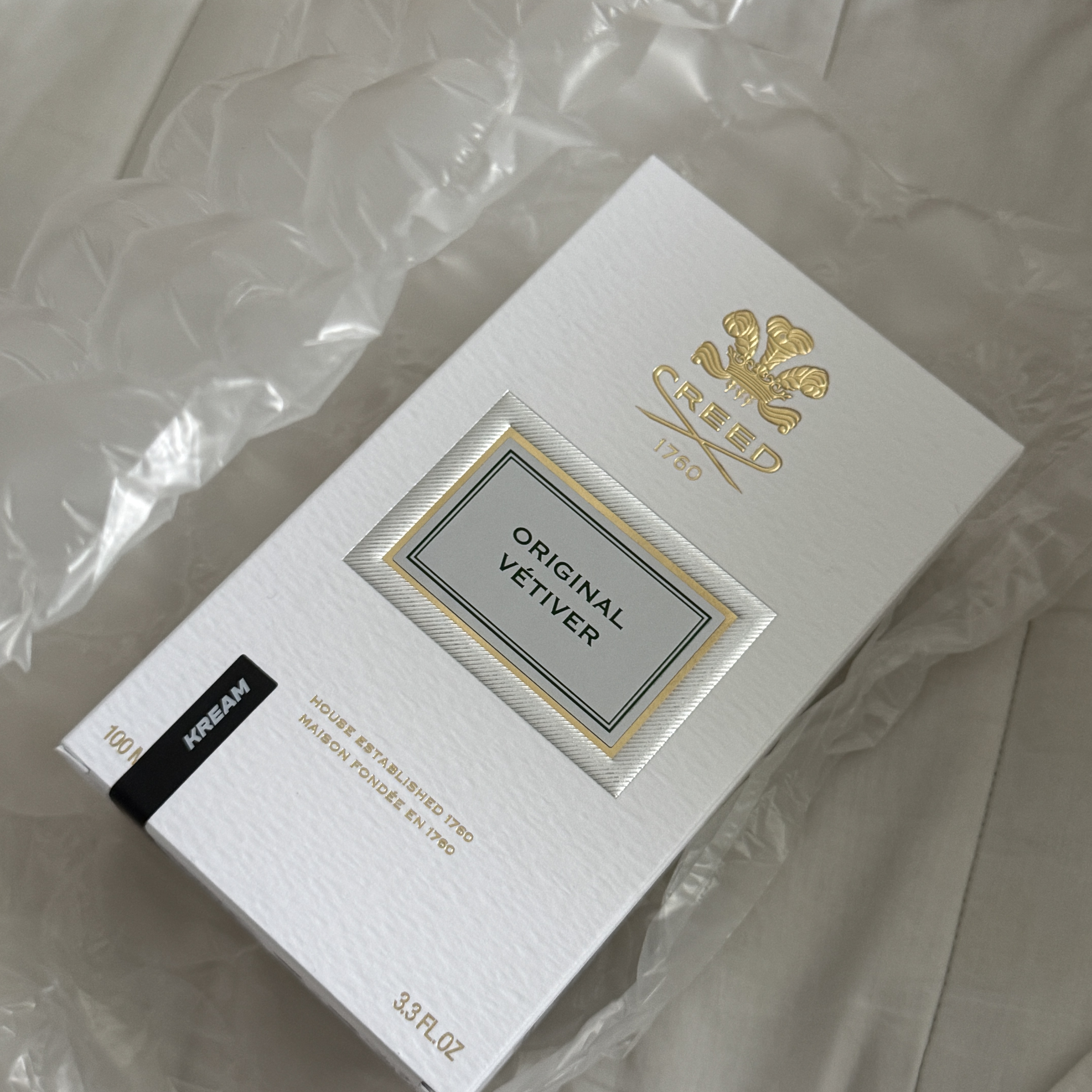 Creed Original Vetiver Eau De Parfum 100ml 착용 스타일