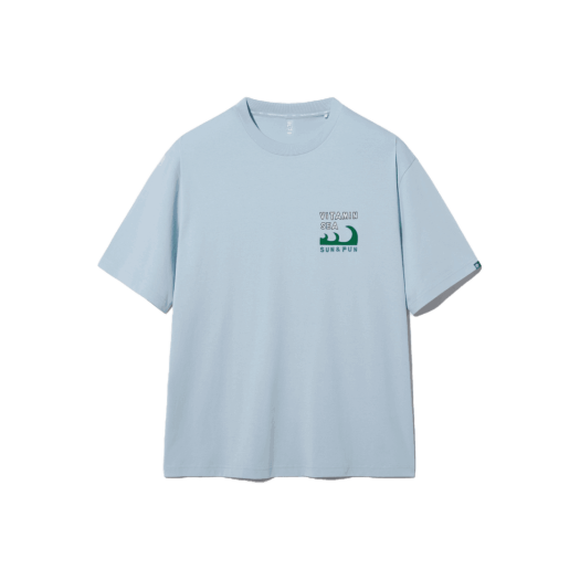 1100FS2RSH2403XLBU FILA Summer Graphic T-Shirt Light Blue