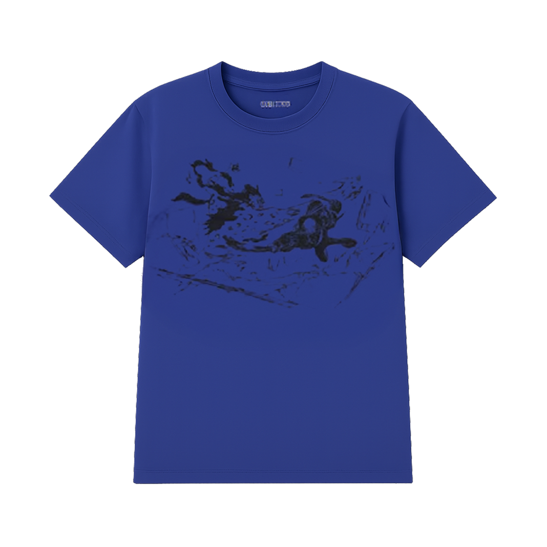 480697-67 Uniqlo UT x One Piece Graphic T-Shirt C Blue - KR