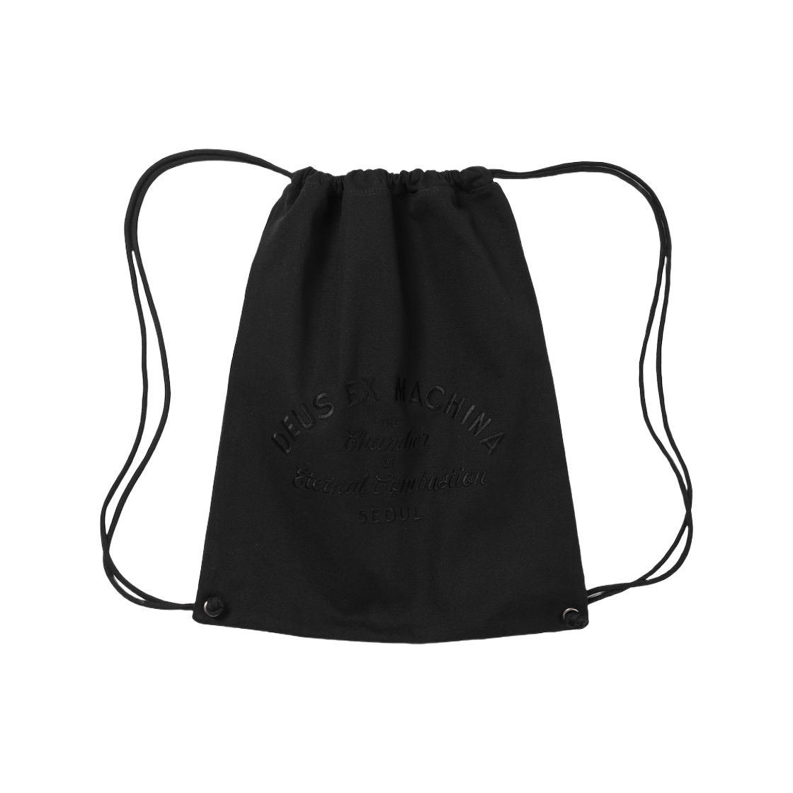 데우스 엑스 마키나 스트링 백 블랙(Deus Ex Machina String Bag Black)
