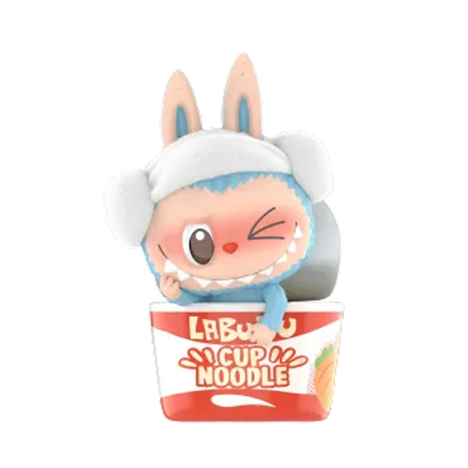 Pop Mart Labubu The Monsters Wacky Mart Series Figures Cup Noodles (Opened Case)