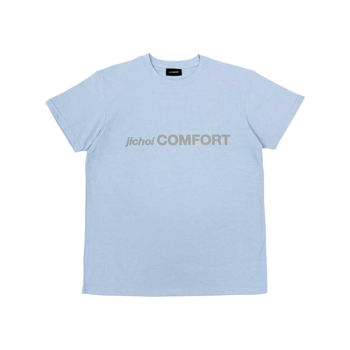 (W) 지초이 로고 티셔츠 스카이 블루((W) Jichoi Logo T-Shirt Sky Blue)