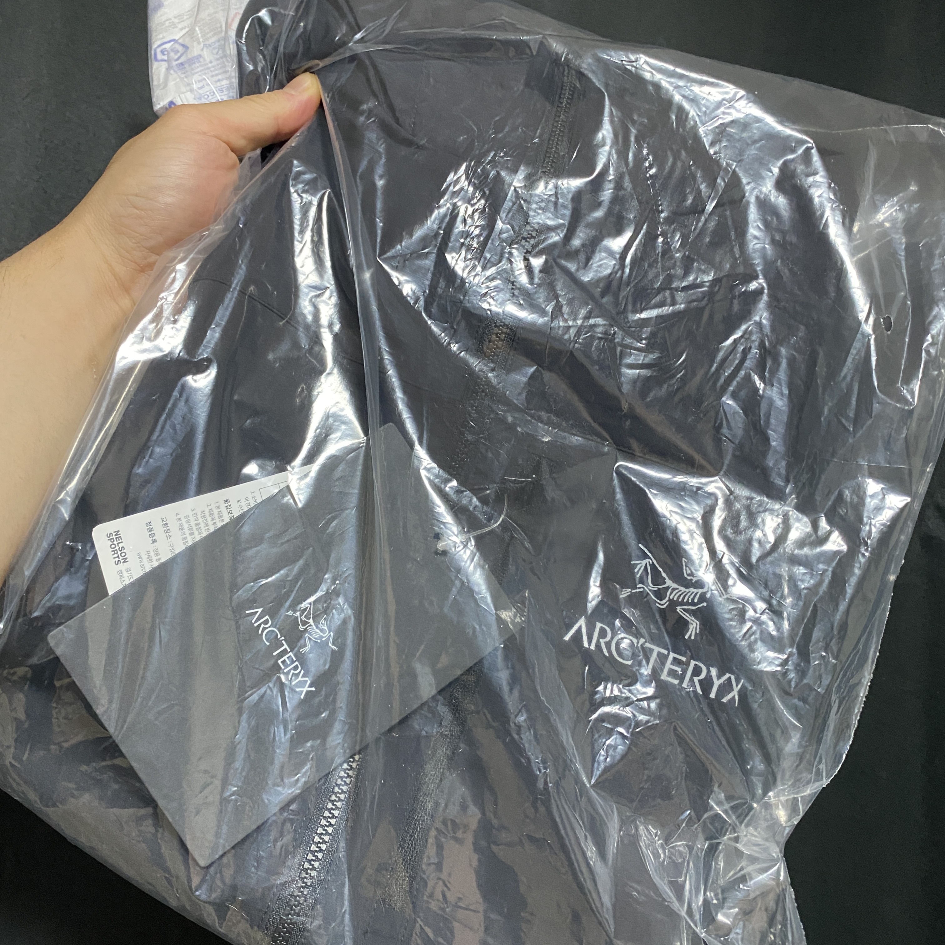 Arc'teryx Squamish Hoody Black 착용 스타일