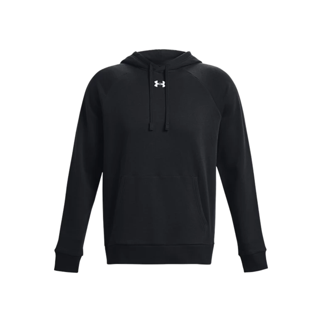 1379757-001 Under Armour UA Rival Fleece Hoodie Black White