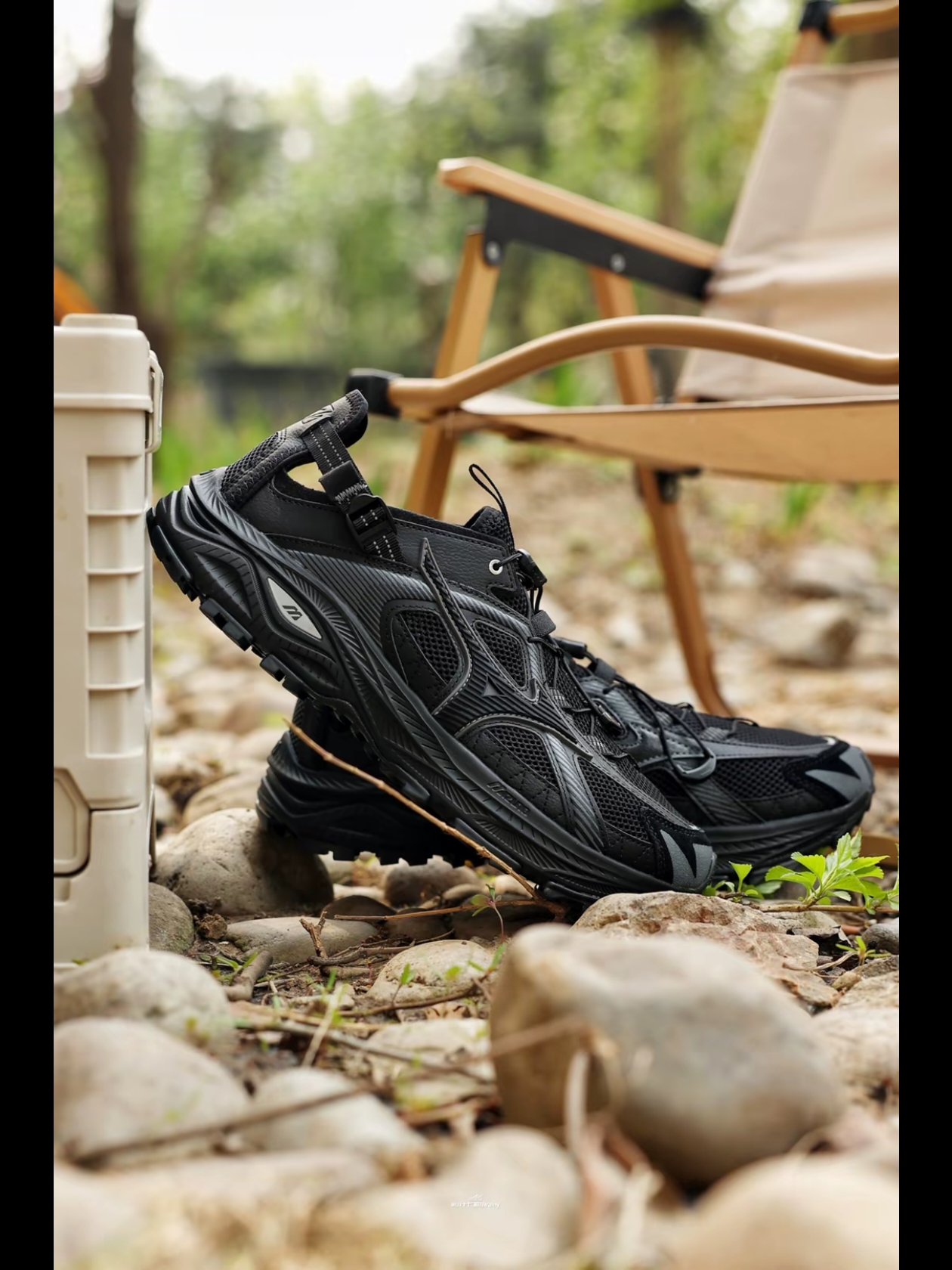 Mizuno Racer Trail SE Black 착용 스타일