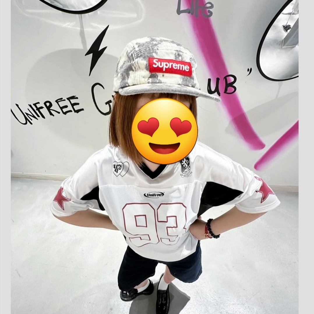 Supreme Denim Camp Cap Bleached - 25SS 착용 스타일 - 1