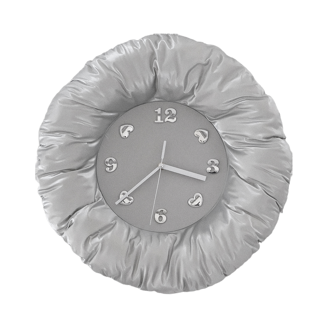 88096472501 dokidoki Souffle Clock Big Silver