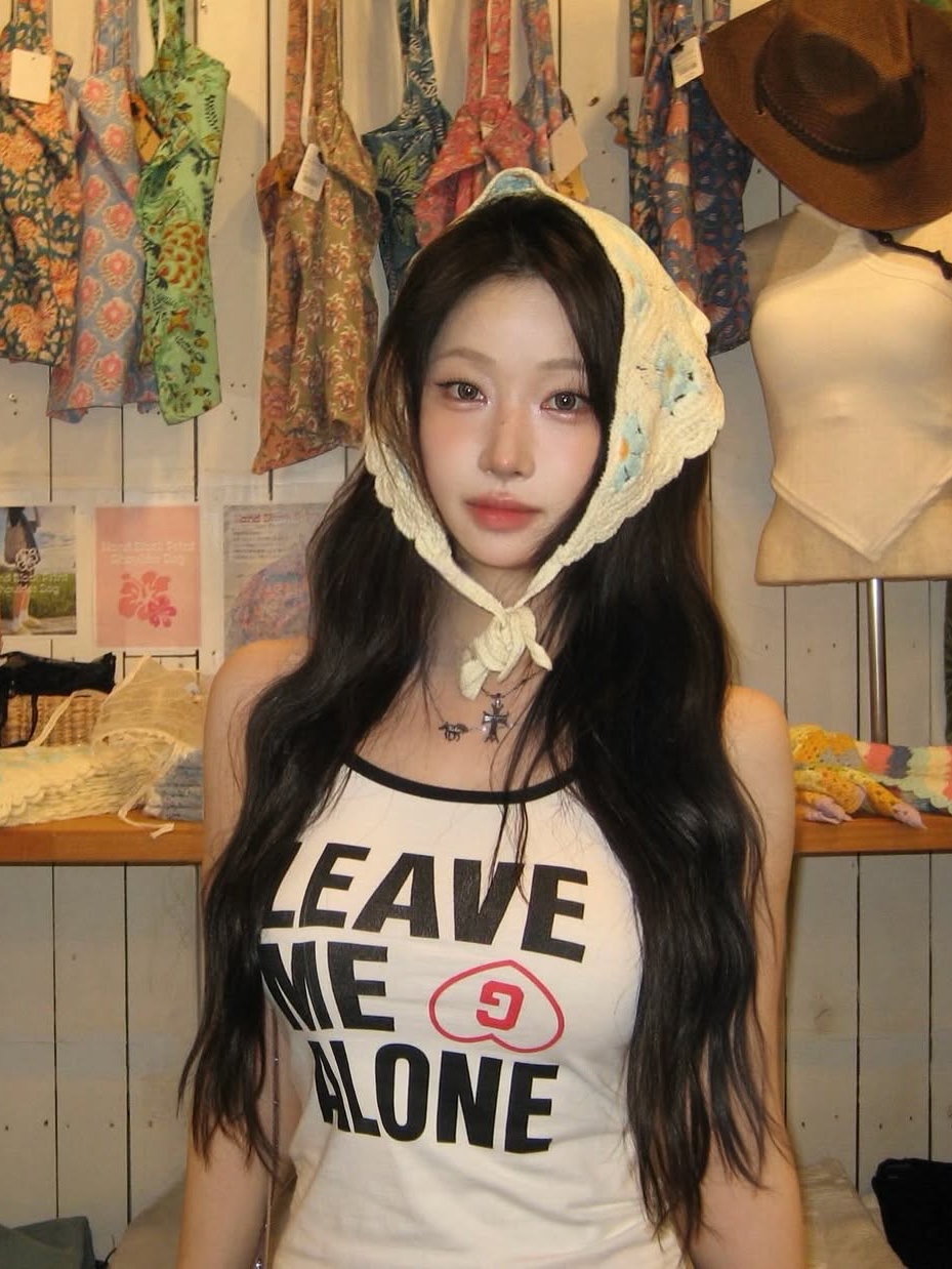 GRAILZ Leave Me Sleeveless Black 착용 스타일 - 2