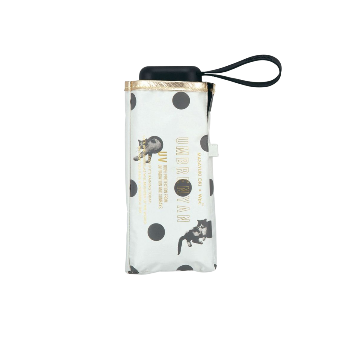 WPC x 마사유키 오키 닷 미니 파라솔 폴딩 오프 화이트(WPC x Masayuki Oki Dot Mini Parasol Folding Off White)