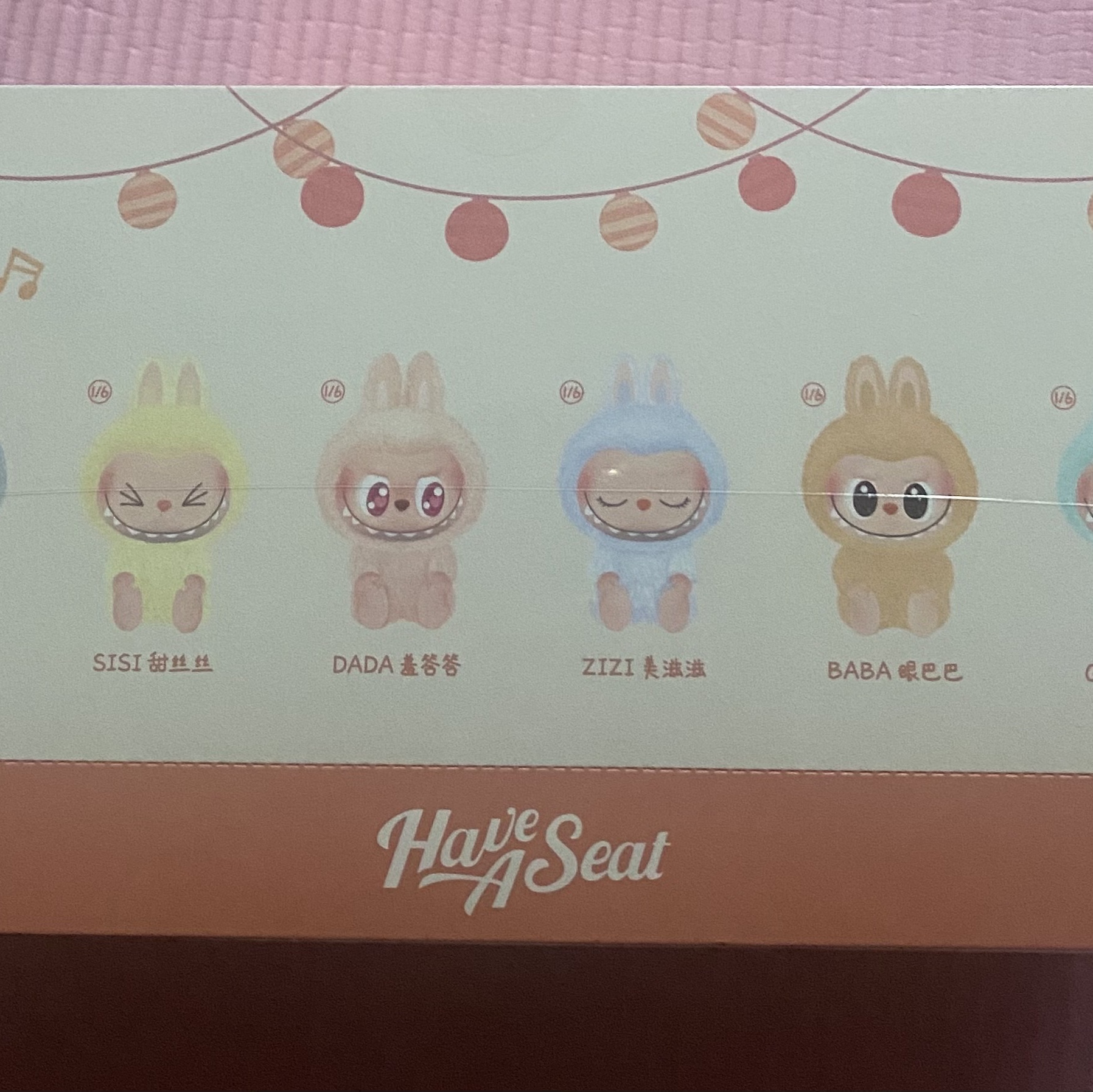Pop Mart Labubu Let's Play Together Doll Series Sealed Case (6 Blind Boxes) 착용 스타일