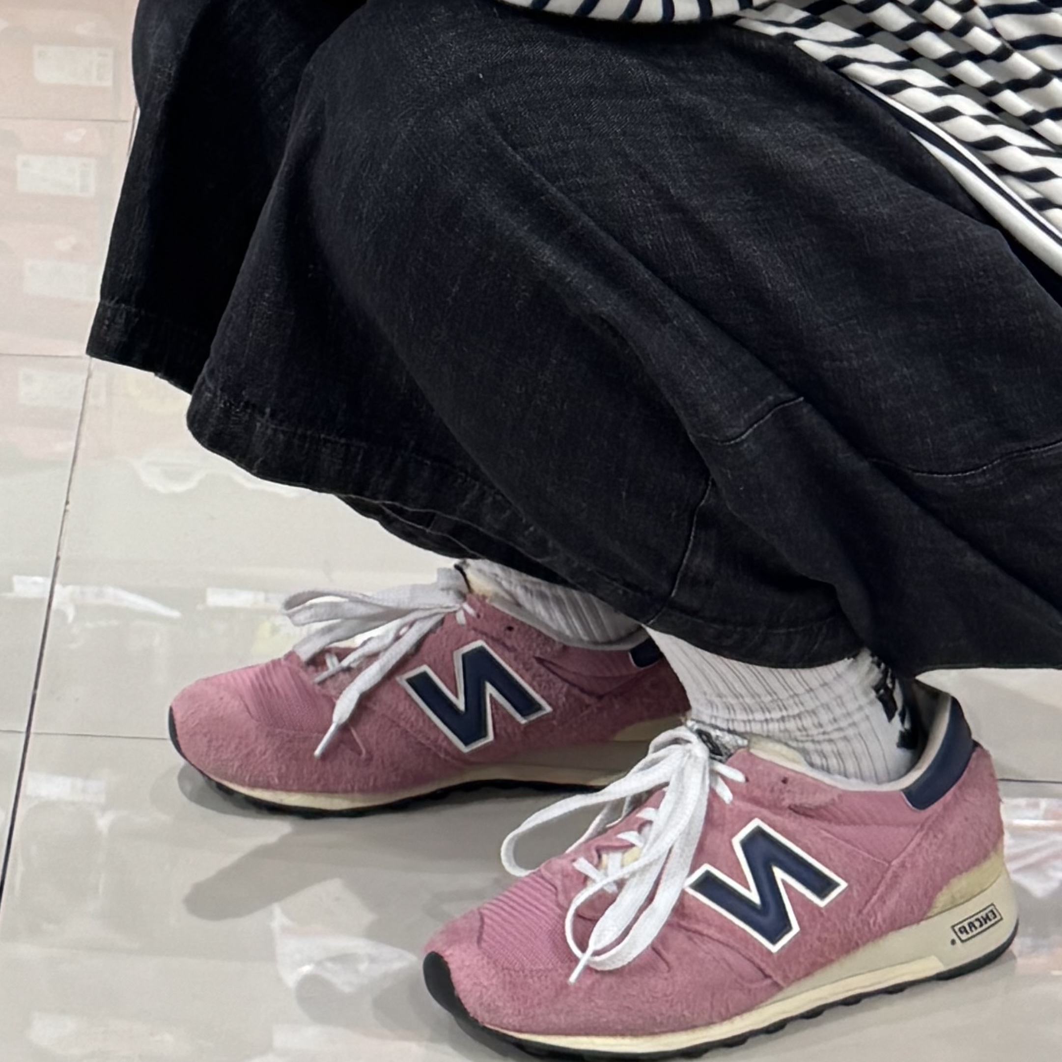 New Balance x Aime Leon Dore 1300 Dusty Pink 착용 스타일