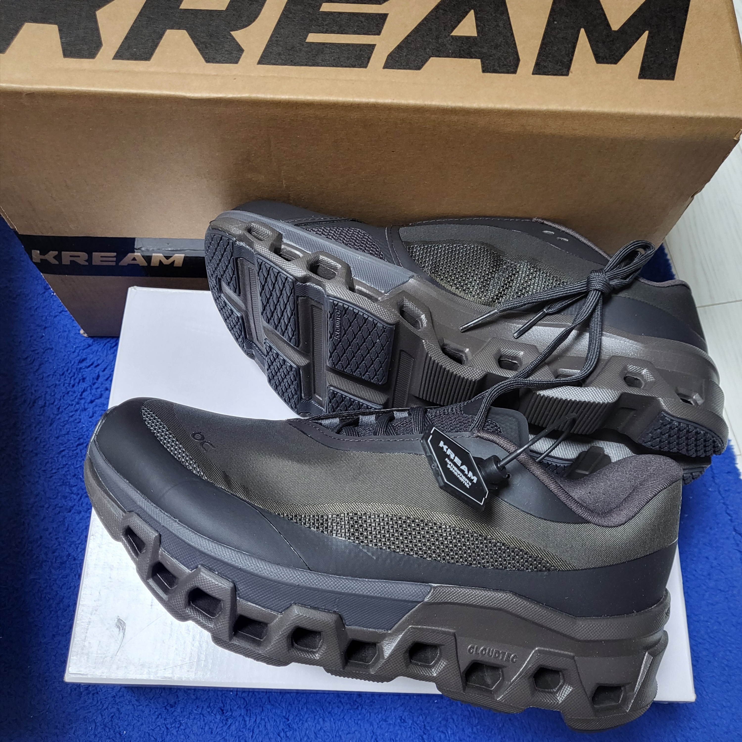 On Running x Post Archive Faction (Paf) Cloudmonster 2 Thorn Brown 착용 스타일 - 1