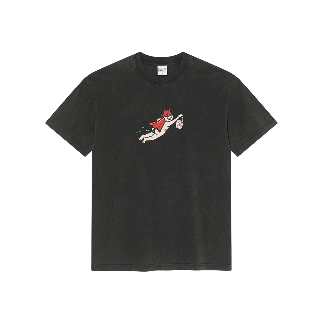 P000BKBB Polar Skate Co. Take Away Tee Silver Black