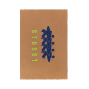 Stussy Linen Surfman Beach Blanket Brown