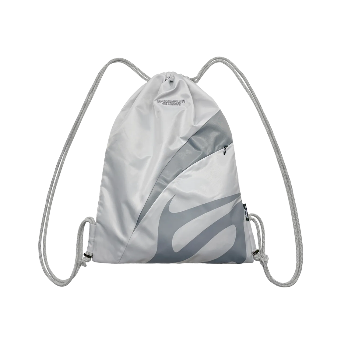 비피투디스오더 BPT 빅 심볼 로고 짐색 라이트 그레이(BP2DISORDER Big Symbol Logo Gymsack Light Gray)
