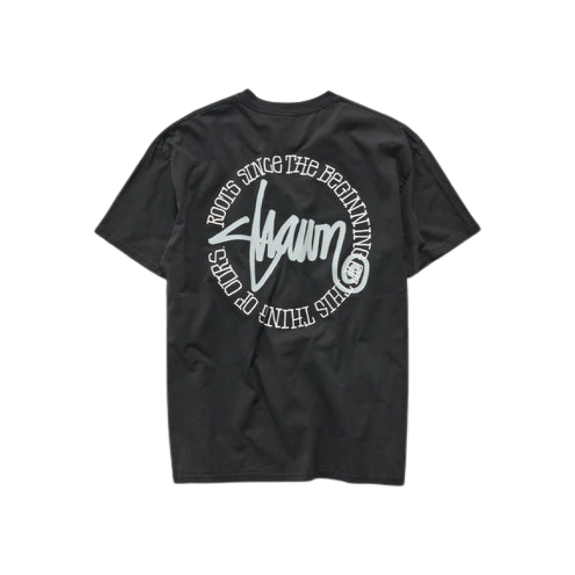 에스더블 디스 띵 닷 티셔츠 워시드 블랙(S/Double This Thing Dot T-Shirt Washed Black)