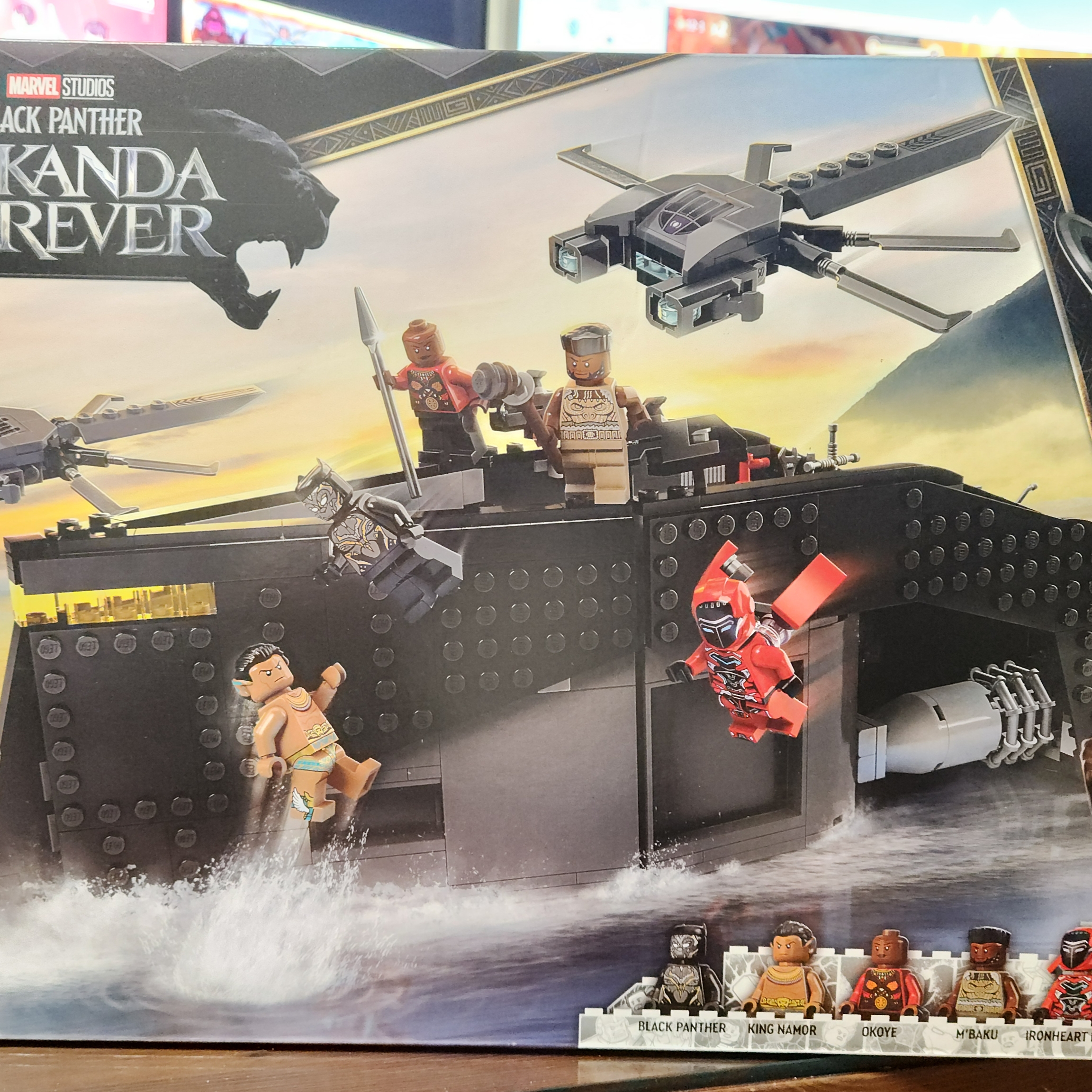Lego Marvel Black Panther: War on the Water 착용 스타일
