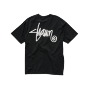 S/Double Shawn Script T-Shirt Black
