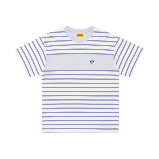 Human Made Panel Striped T-Shirt Blue