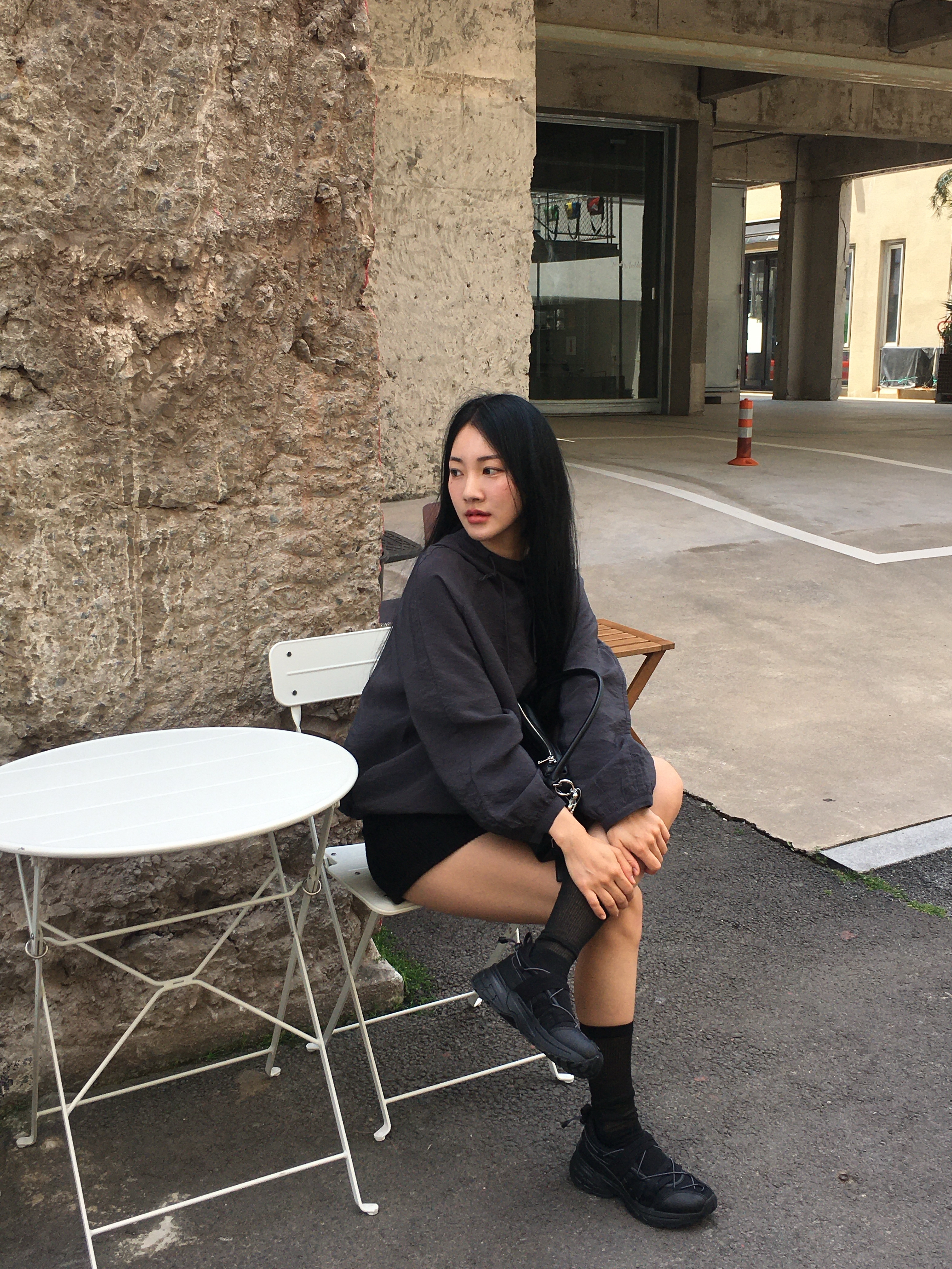 le coq sportif Reto Mary Jane Black 착용 스타일 - 3