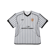 BORN TO WIN Symbol B Soccer Stripe Jersey White