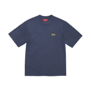 Supreme Warm Up Washed S/S Top Navy - 25SS