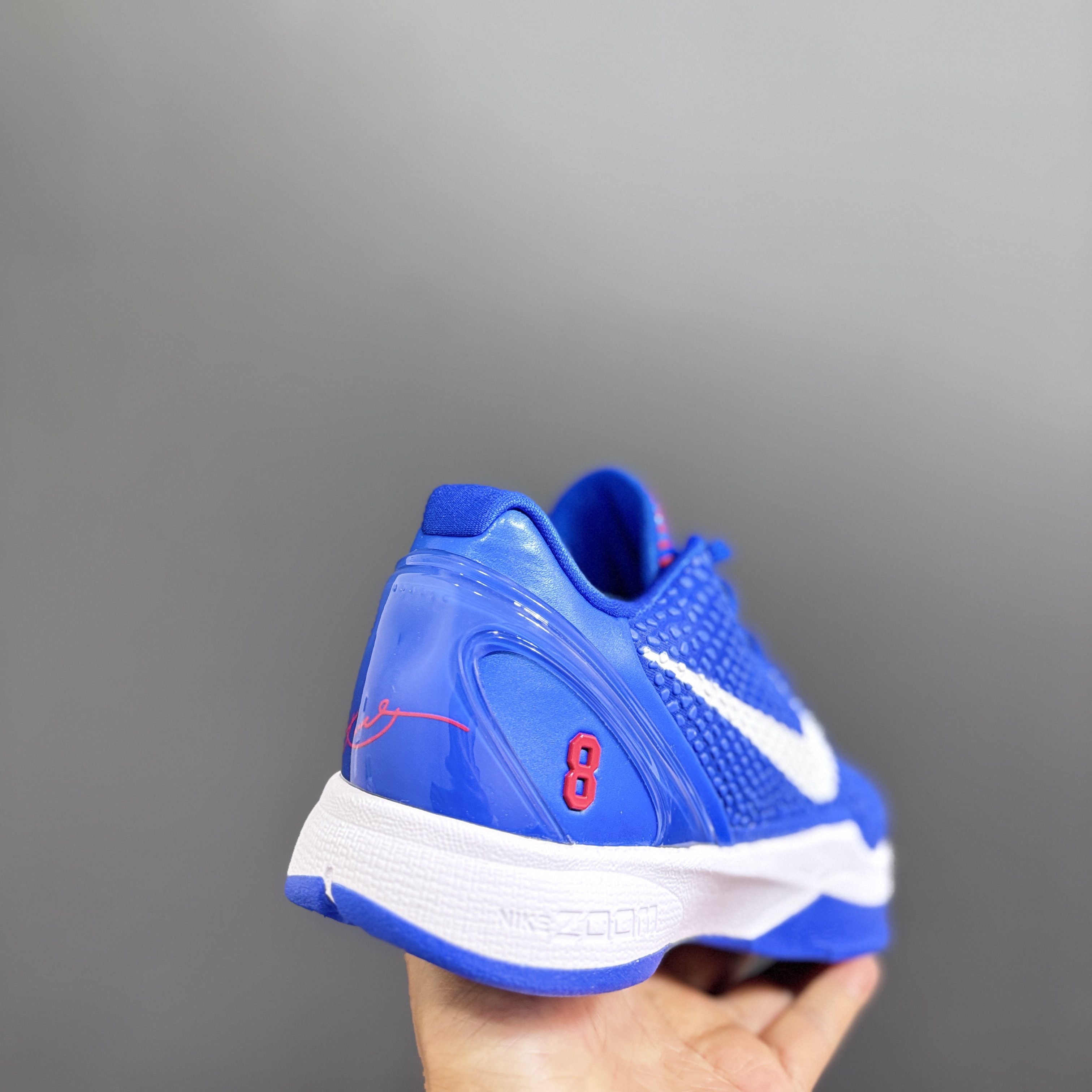 Nike Kobe 6 Protro Game Royal White 착용 스타일 - 3