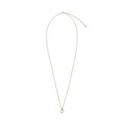 Human Made Heart Silver Necklace Silver