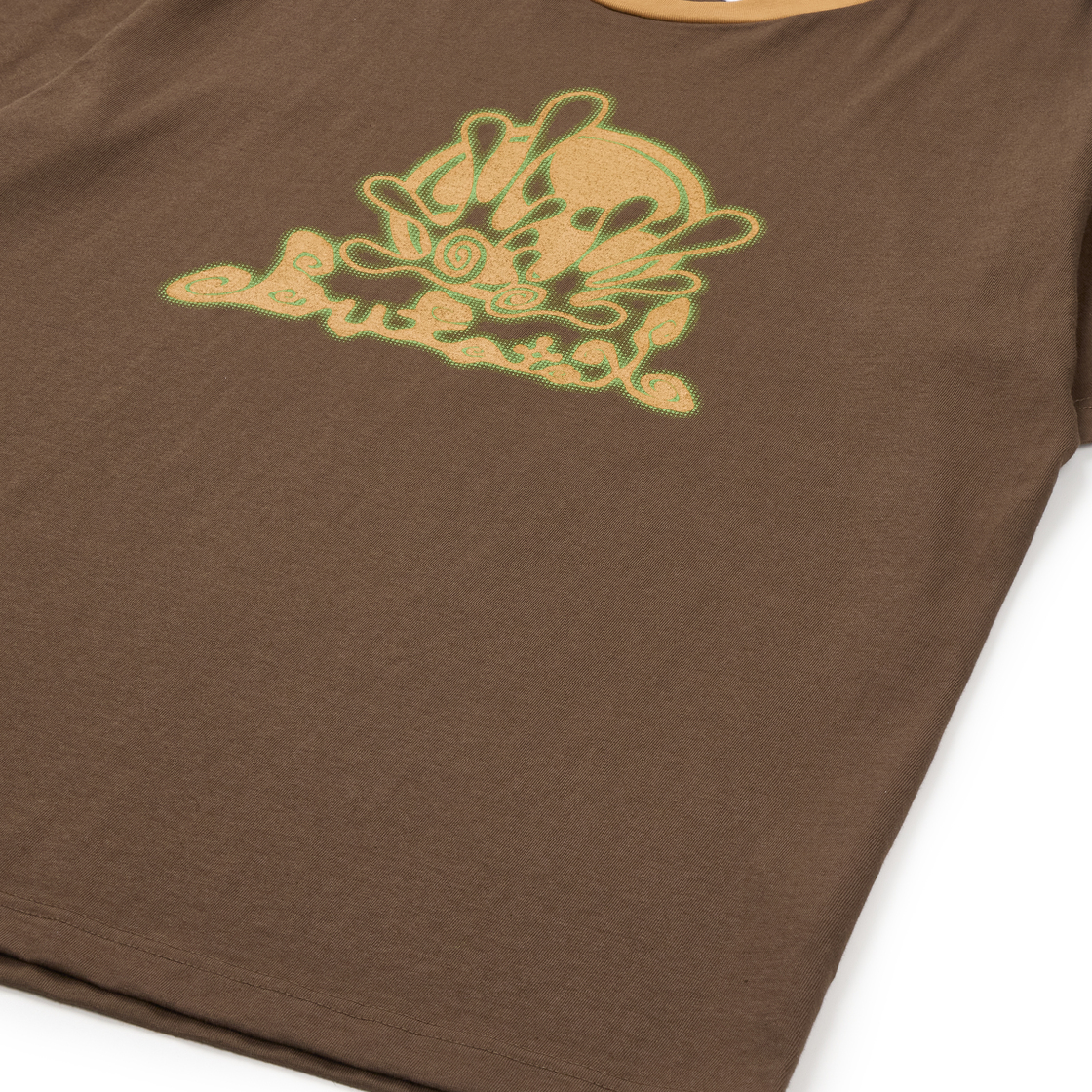 부포톡스 프로그 퍼 로고 티셔츠 브라운(Bufotox Frog Paw Logo T-Shirt Brown) - 3