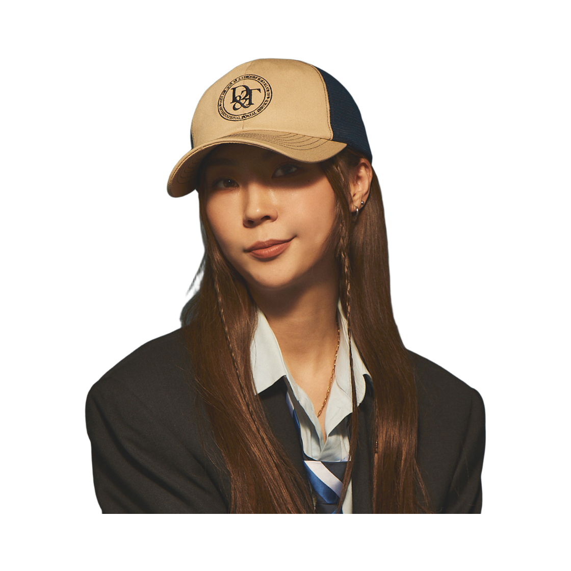 D24C01 December Ten D&T Trucker Cap Beige - #5