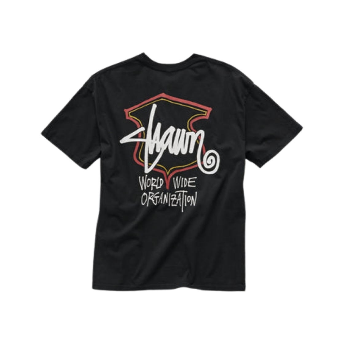 SD025W1003 S/Double Shield T-Shirt Washed Black