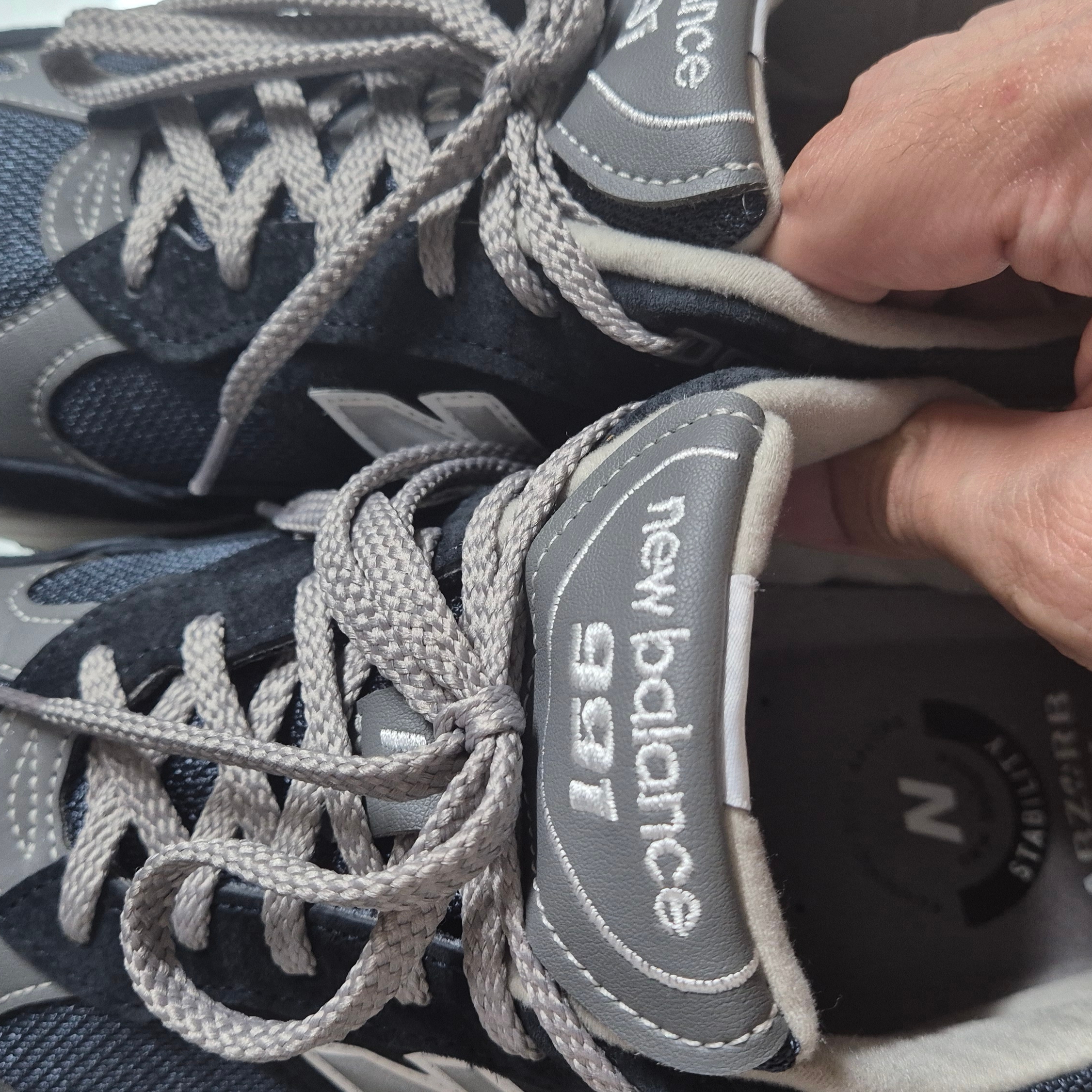 New Balance 991 Made in UK Navy 착용 스타일