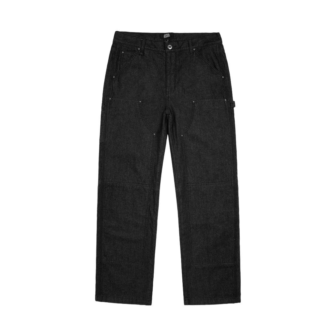 데우스 엑스 마키나 더블 니 데님 팬츠 블랙 인디고(Deus Ex Machina Double Knee Denim Pants Black Indigo) - 1