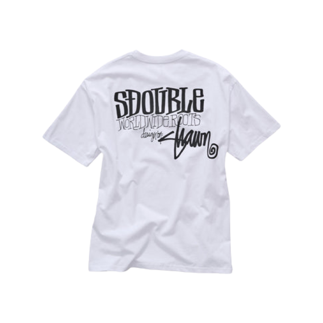 에스더블 월드 와이드 루츠 티셔츠 화이트