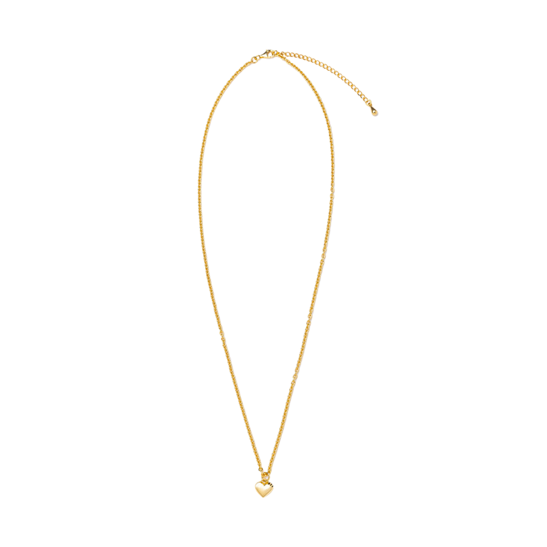 휴먼 메이드 하트 실버 네클리스 골드(Human Made Heart Silver Necklace Gold) - 1