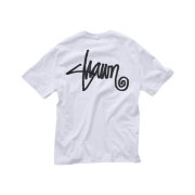 S/Double Shawn Script T-Shirt White