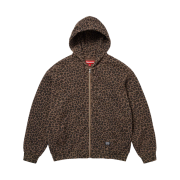 Supreme Thermal Hooded Zip Up Leopard - 25SS