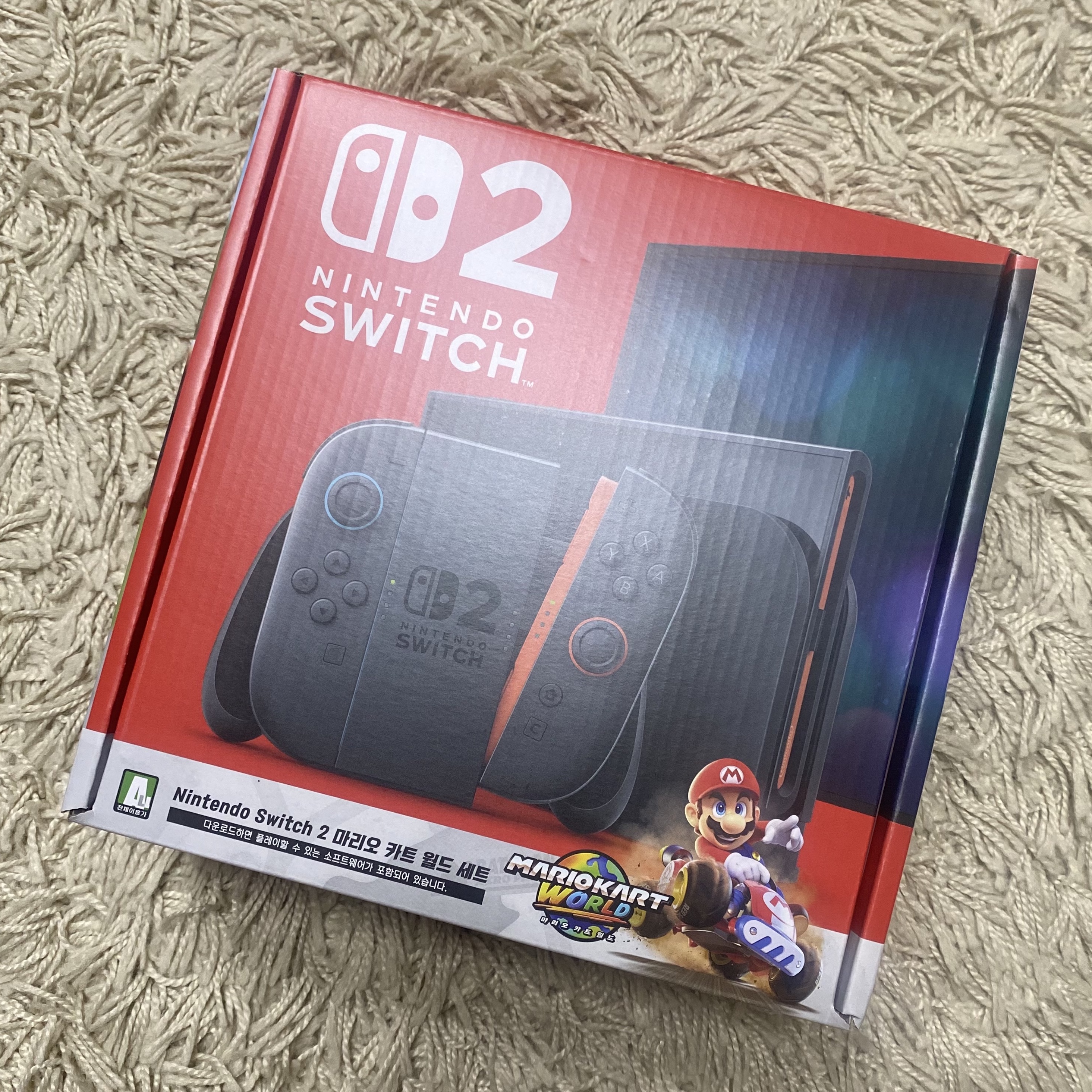 Nintendo Switch 2 Mario Kart World Set (With Software/Korean Ver.) 착용 스타일