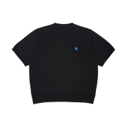 Ader Error Sig; BL Tag Half Sleeve Knit 01 Noir