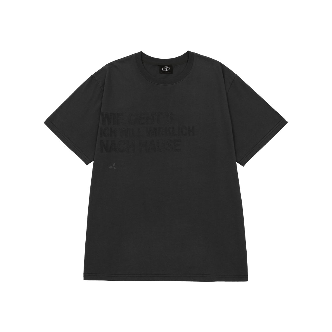 25SSS0515 BP2DISORDER BPT Nach Hause Tee Charcoal Charcoal