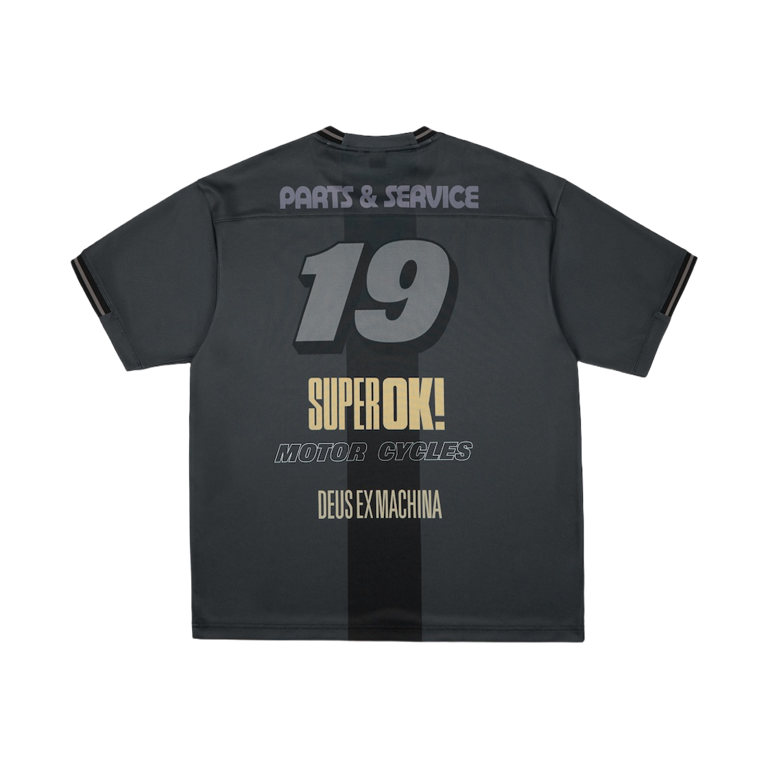 데우스 엑스 마키나 풋볼 티셔츠 D/그레이(Deus Ex Machina Football T-Shirt D/Grey) - 2