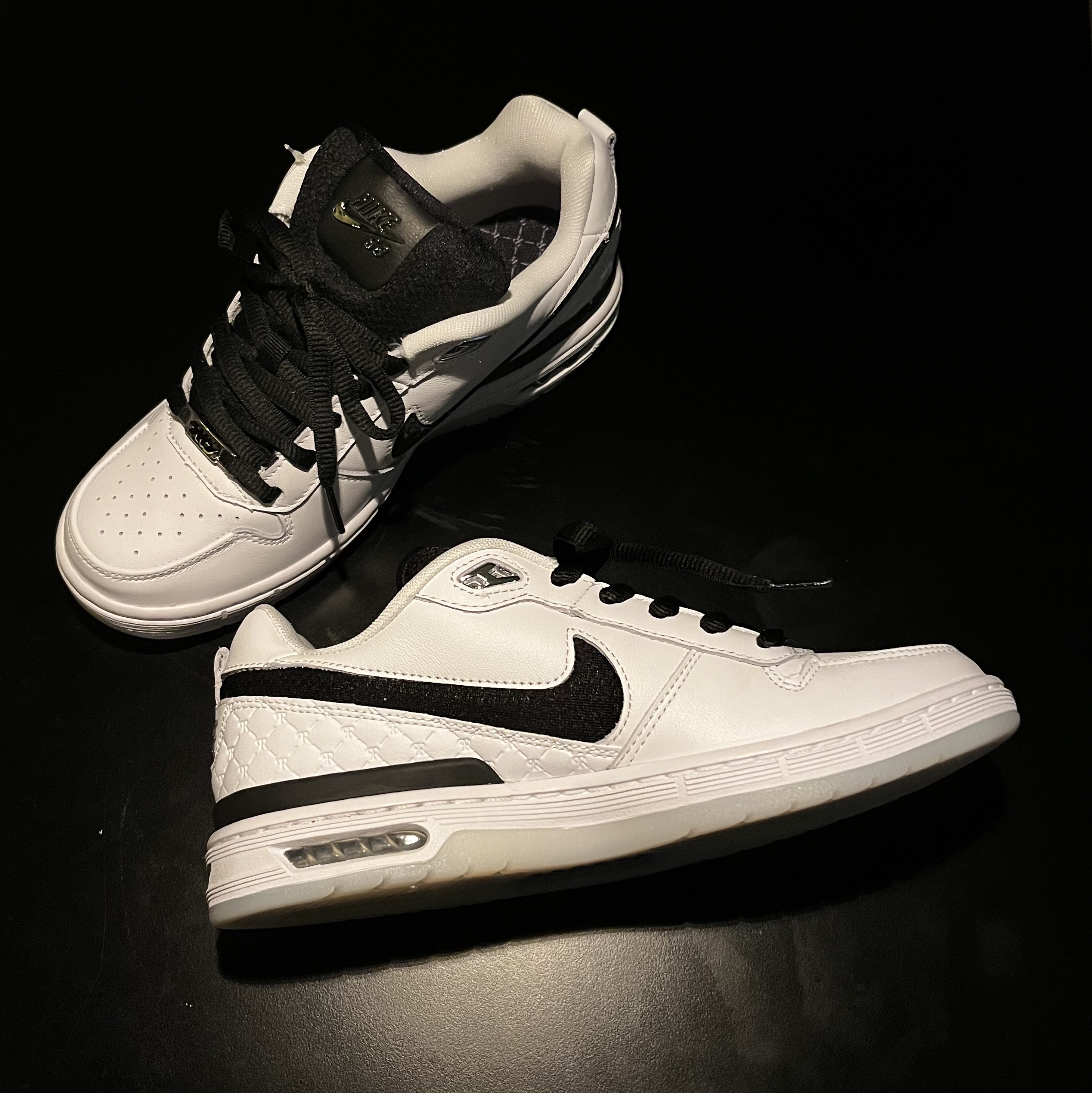 Nike x Paul Rodriguez SB Air Zoom Low White and Black 착용 스타일 - 5