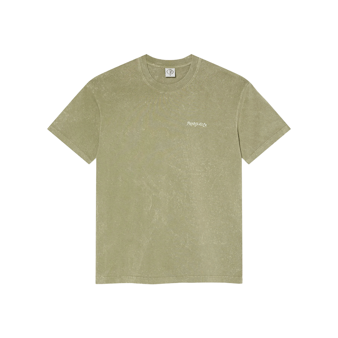 P000BKDC Polar Skate Co. Acid Surf Logo Tee Light Green
