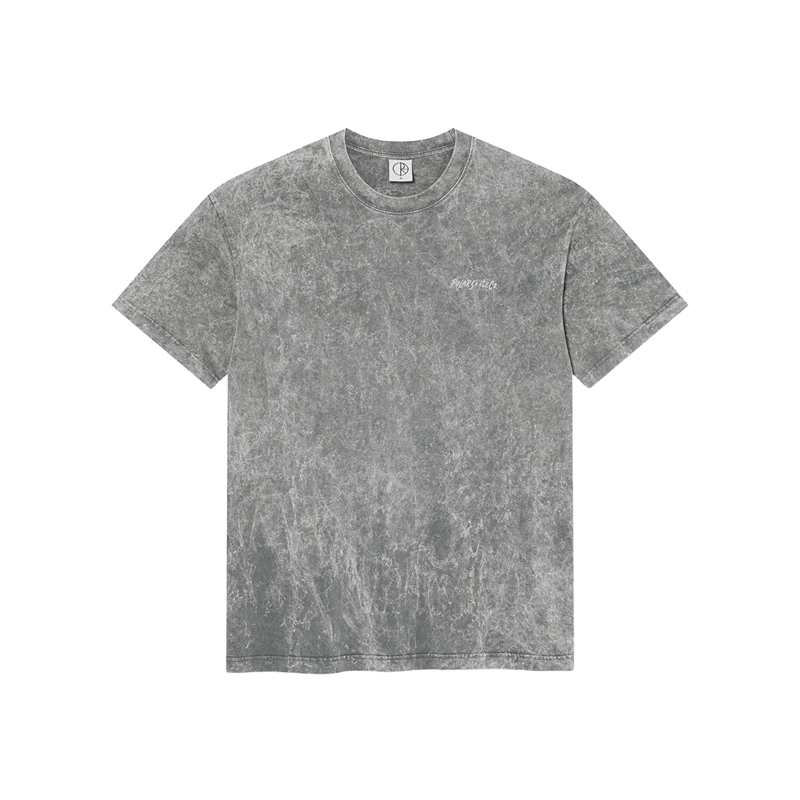 P000BKDB Polar Skate Co. Acid Surf Logo Tee Grey