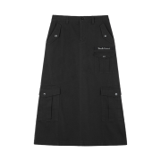 (W) Deus Ex Machina Maxi Cargo Skirt Charcoal
