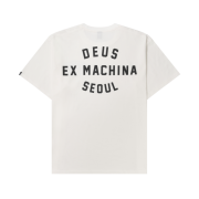 Deus Ex Machina Seoul College Address T-Shirt White