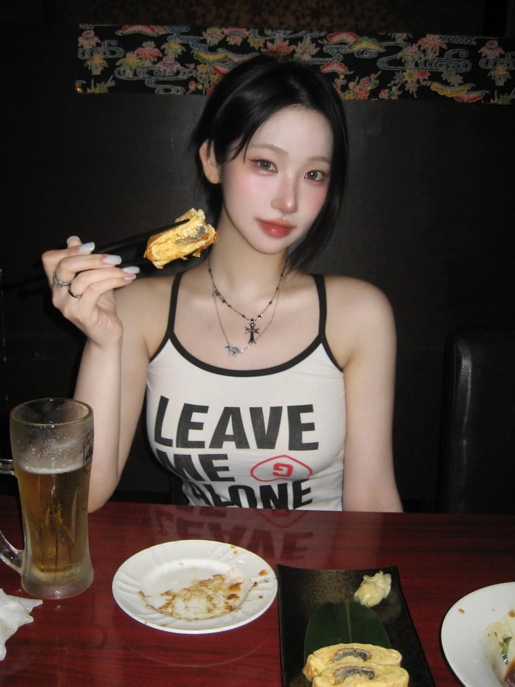 GRAILZ Leave Me Sleeveless Black 착용 스타일 - 3