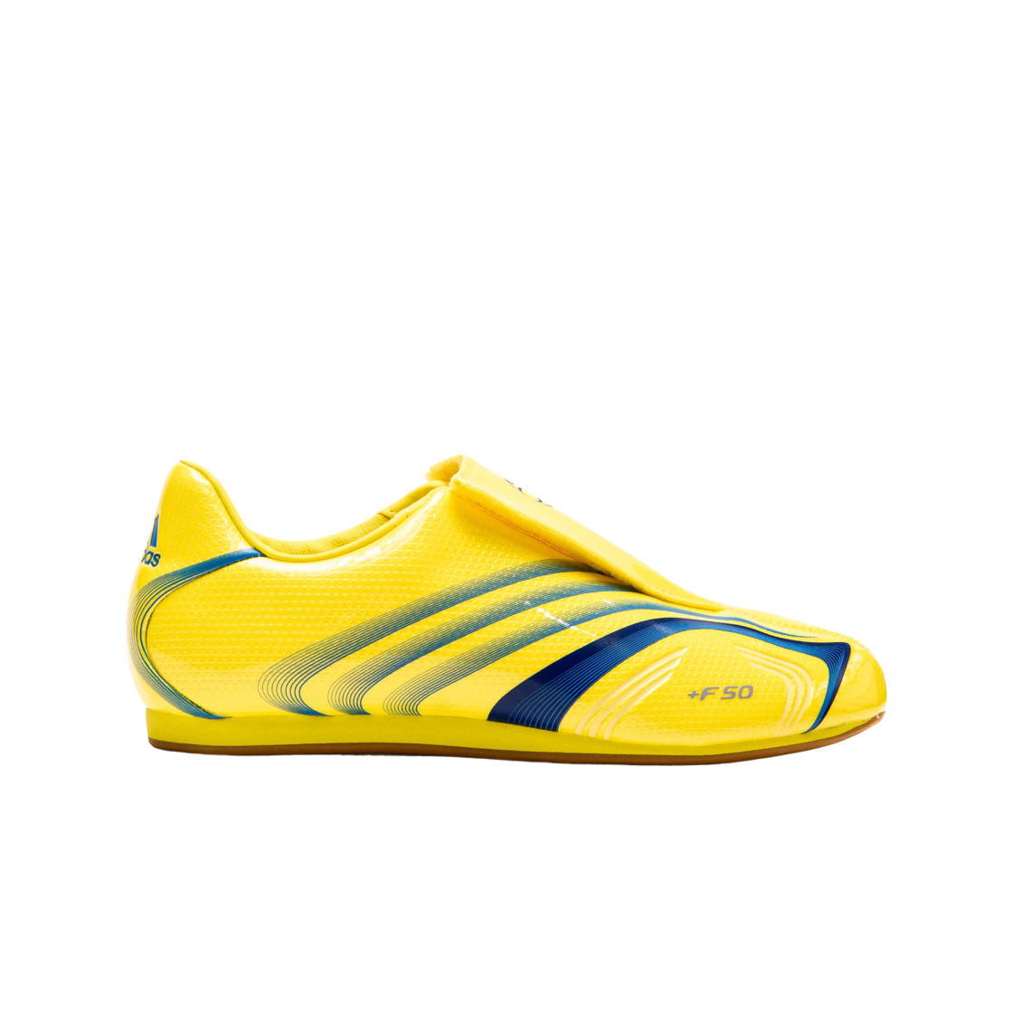 (W) 아디다스 태권도 F50 브라이트 옐로우 브라이트 블루((W) Adidas Taekwondo F50 Bright Yellow Bright Blue)