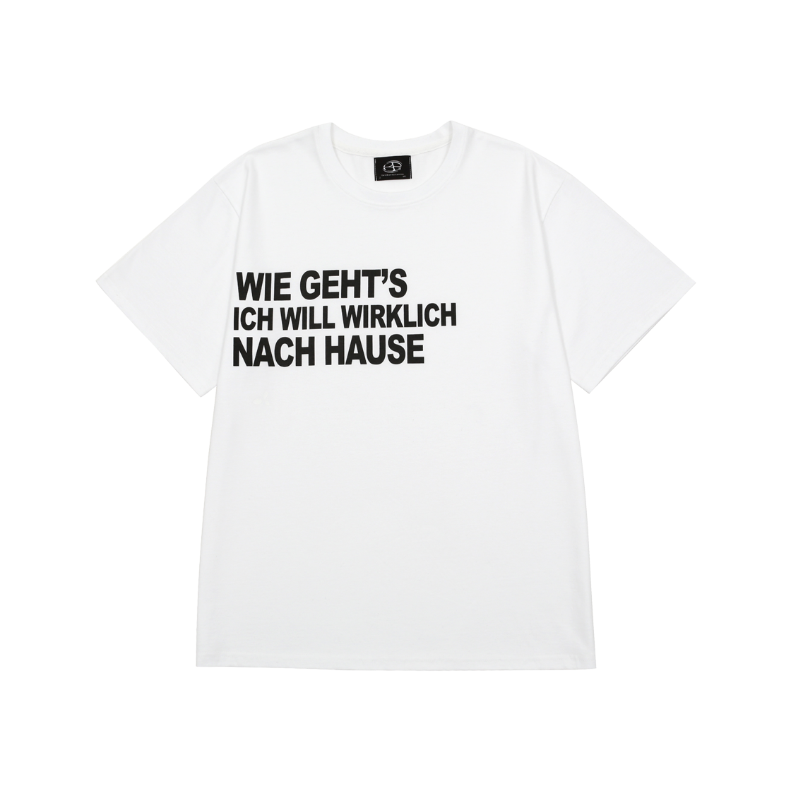 25SSS0514 BP2DISORDER BPT Nach Hause Tee White Black